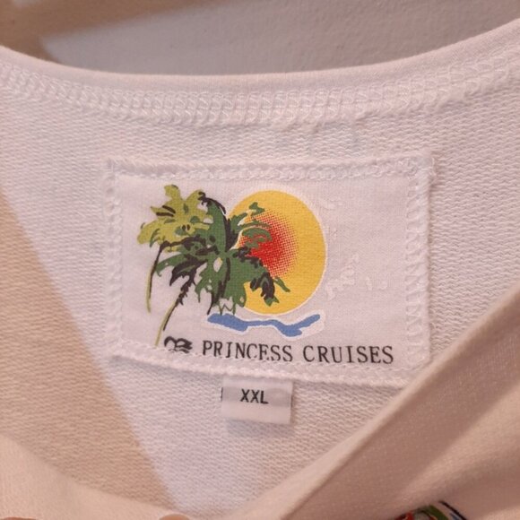 PRINCESS CRUISES Casual Beach Dress Loungewear Rhinestone Sandals Vacation - Picture 7 of 9